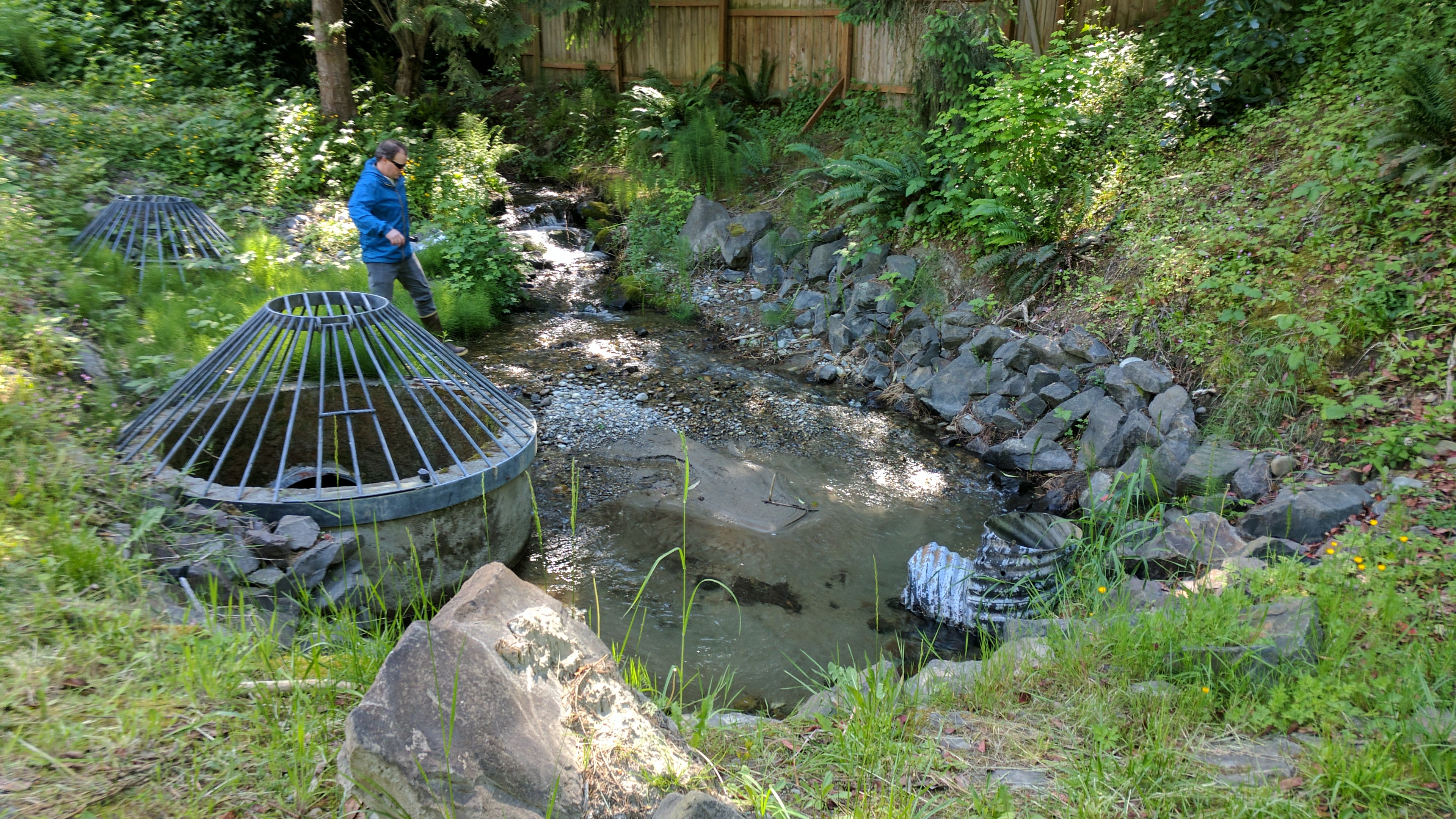 Picture Of George Davis Sediment Pond At Elsp